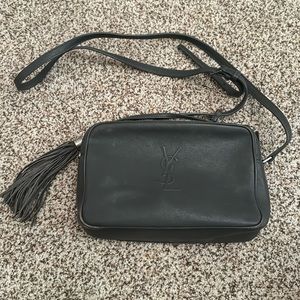 YSL grey crossbody